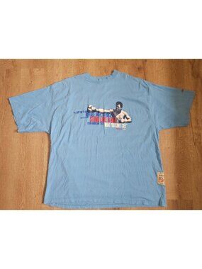 FUBU Muhammad Ali Quote Platinum T-Shirt Men's 3XL